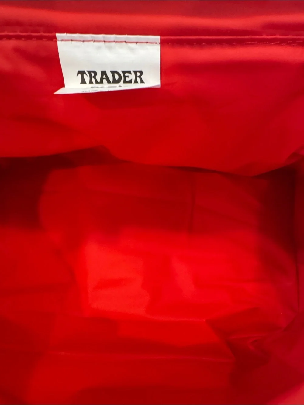 Trader Joe's Red Mini Insulated Lunch Bag